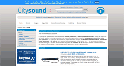 Desktop Screenshot of citysound.net